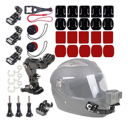 Kits De Montaje En Barbilla Para Casco De Moto Wlpreoe 34...