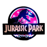 Jurassic Park Con Luz Led En Polifan  !!!!!!!!!!!!