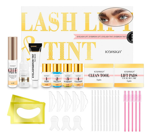 Kit Profesional De Estiramiento De Pestañas Y Cejas Iconsign