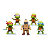 Set Figuras Tortugas Ninja Tmnt Turtles Clasico Vintage