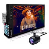 Central Multimídia Universal Mp5 1 Din Usb Espelha Dvd Camer