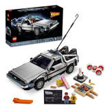 Lego Máquina Del Tiempo Delorean Volver Al Futuro 10300