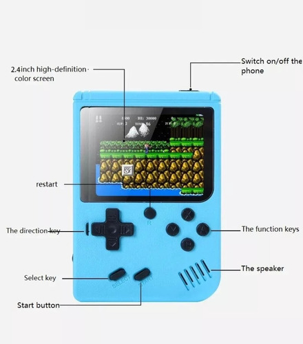 Game Boy Moderno Mario Bros Contra