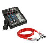 Kit Mesa Stetsom Stm1003 Bluetooth + Cabo Rca 1m Blindado