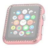 Case Bumper Strass Brilhante Compatível Appwatch E Iwo Cores