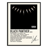 Poster Katy Perry Album Music Tracklist Black Panther 80x40