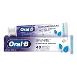 Pasta Dental Oral B 3d White Blanqueador Avanzado 4x  120 Ml