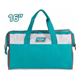 Bolso Bolsa De Herramienta 16 Pulgadas Total Tht261625 Color Turquesa