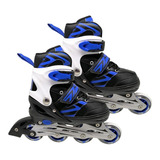 Patins Infantil Inline 4 Rodas Em Linha Ajustável Radical