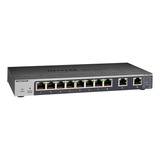 Conmutador Ethernet Plus De 10 Puertos Netgear (gs110emx): A