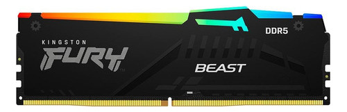 Memoria Ddr5 32gb 6000mhz Fury Beast Rgb Kf560c40bba-32