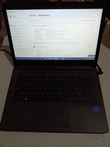 Laptop Hp 240 G7 14  Intel Celeron N4000 - 4gb Ram-500gb Hd