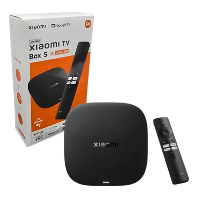 Mi Tv Box S Xiaomi Terceira Geração 4k Ultra 32gb | Frete grátis