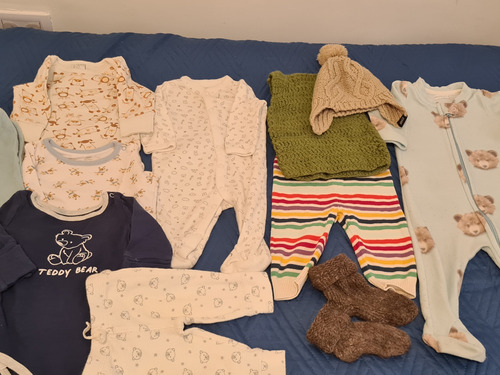 Lote Ropa Bebe Talle 3 Meses.bodys.enteritos.cheeky.carters.