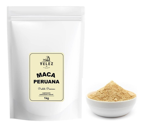 Maca Peruana Pó 1kg 100% Pura E Com Laudo