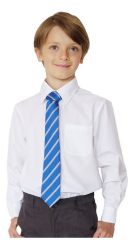 Camisa Colegial Niños Talle 6 Al 16