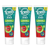 Tom's Pasta Dental Para Niños Con Flúor Aprobada Por La Ada