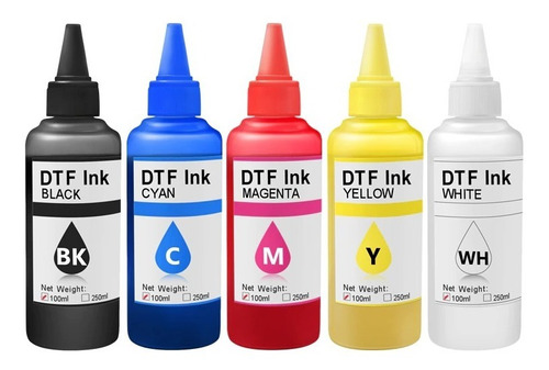 Tinta Textil Dtf De 100ml, Estampados