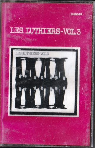 Les Luthiers - Vol. 3 (1973) Cassette 1º Edición Ex