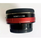 Adaptador Lente Minolta Af Para Nikon F ( Foco Manual)