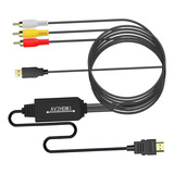 Adaptador De Cable De Señal Digital Convertidor A Rca Para