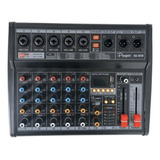 Consola Mixer Parquer Kg-05m 5 Canales C/16 Dsp Musicapilar