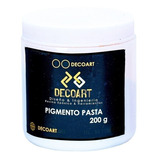 Pigmento Mate Negro Decoart Para Resina Epoxica 200g