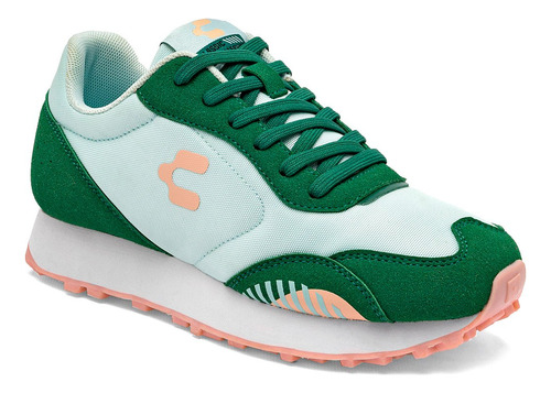 Tenis Para Mujer Charly 1059261004, Color Verde -1 D7