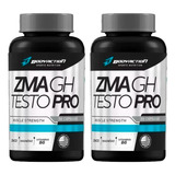 2x Zma Gh-testo Pro 30 Cápsulas - Bodyaction Sabor Neutro