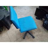 Cadeira Giratória Escritório Azul