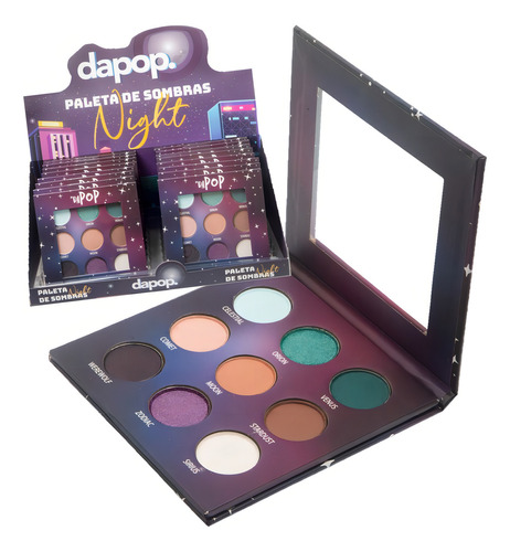 16 Paleta De Sombras Day Dp2239 Dapop Atacado Sj