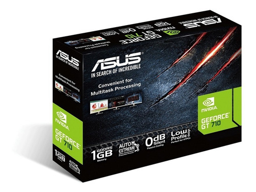 Asus Nvidia Gt 710 Tarjeta Grafica Pci Expres 2.0 Low Profil