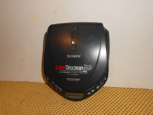 Reproductor Cd Sony Discman D-m805 Con Esp (01) *leer