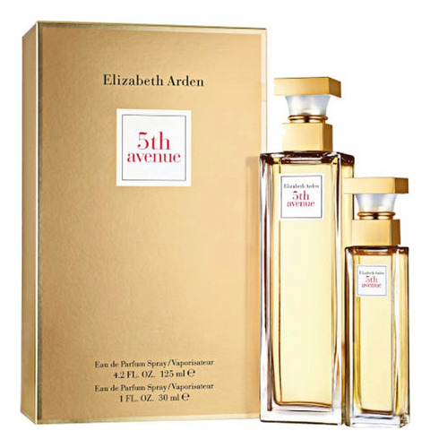 Set Perfume Para Dama Elizabeth Arden 5th Avenue 2 Piezas