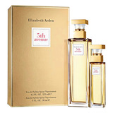 Set Perfume Para Dama Elizabeth Arden 5th Avenue 2 Piezas