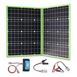 Generador De Carga Solar Portátil Con Panel Solar Plegable