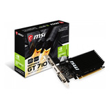 Tarjeta De Video Nvidia Gt 710 Msi 1gb Ddr3 Low Profile