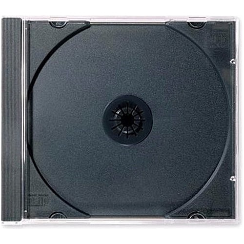 Cajas De Cd Slim Transparente Fina Disco Dvd Estuche Música