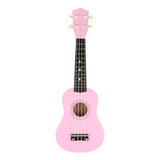 Ukulele Hawaii Para Iniciantes De 21 Polegadas E 4 Cordas