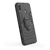 Funda Ring Armor Compatible Con Samsung A30 Reforzada