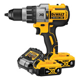 Furadeira Dewalt Dcd996 20v + 2 Bat 4ah + Carregador