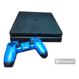 Playstation 4 Slim 500 Gb, 1 Control Y 3 Juegos A Elección