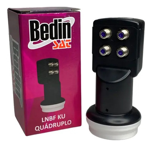 Lnbf Quadruplo Full Hd Banda Ku Universal 4 Saidas/receptor