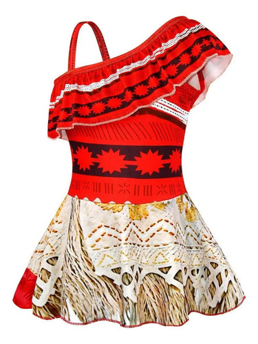 S.s Moana Traje Baño Una Pieza Bebé Niña Ropa Natación Q.q