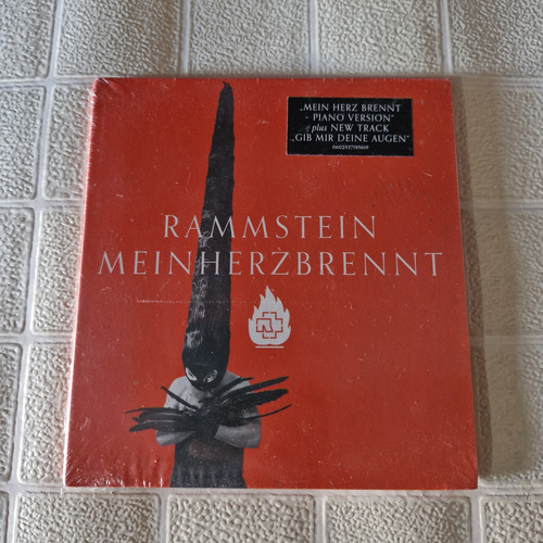 Rammstein - Mein Herz Brennt Cd Single Cardsleeve
