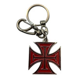 Chaveiro Vasco Cruz De Malta Escudo - Oficial Licenciado