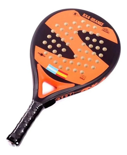 Paleta Padel Softee Rx4 Fibra De Vidrio Eva Soft