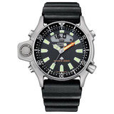 Relogio Citizen Aqualand Jp2000-08e Série Prata / Tz10137t