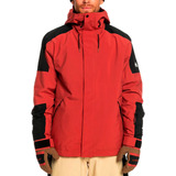 Campera Quiksilver Snow Hombre Radical Rojo Blw