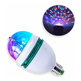 Ampolleta Led E27 Luces Colores Fiesta Giratoria Bola Disco